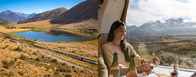 Alpine Train Journey - Greymouth to Christchurch