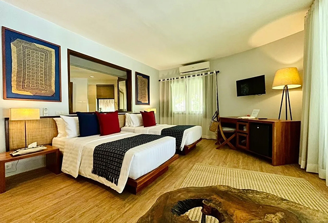 Deluxe Twin Room - Amun Ini Resort - Philippines Dive Resort