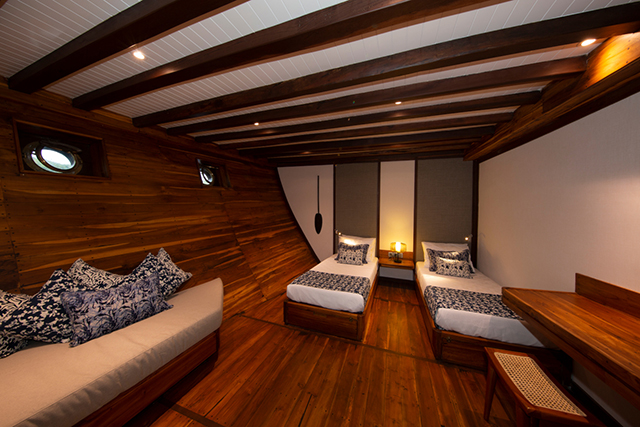 Twin Deluxe Cabin - Coralia Dua - Indonesia Liveaboard