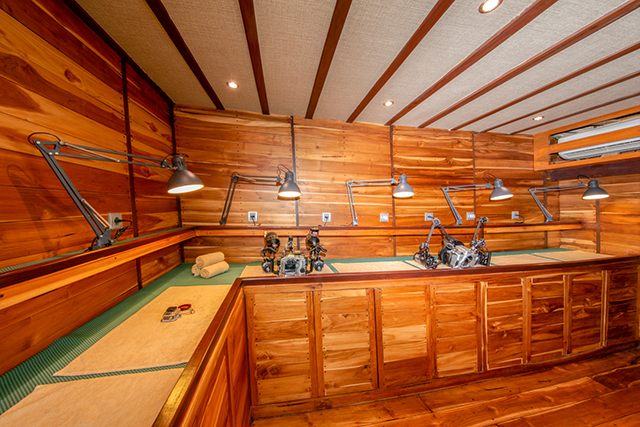 Camera room - Coralia Dua - Indonesia Liveaboard