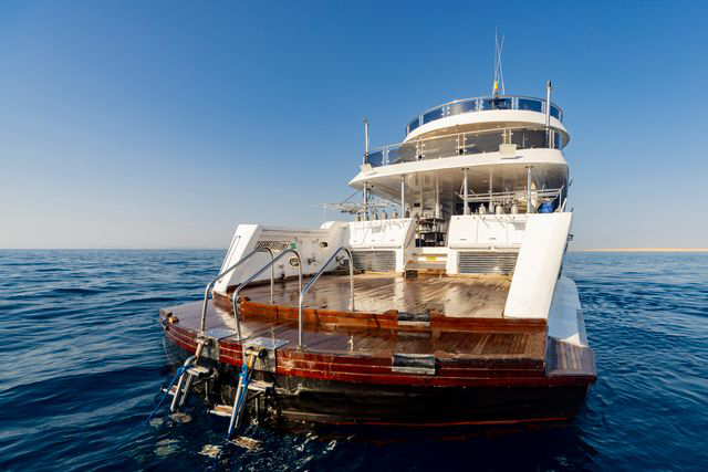 Dive deck - MV Grand Sea Explorer - Red Sea Liveaboard