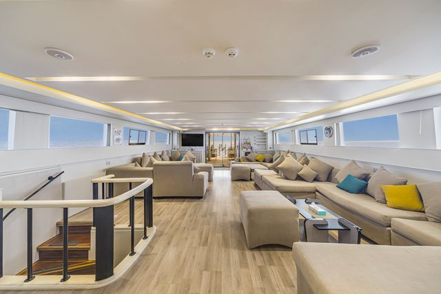 Main deck salon - MV Grand Sea Explorer - Red Sea Liveaboard