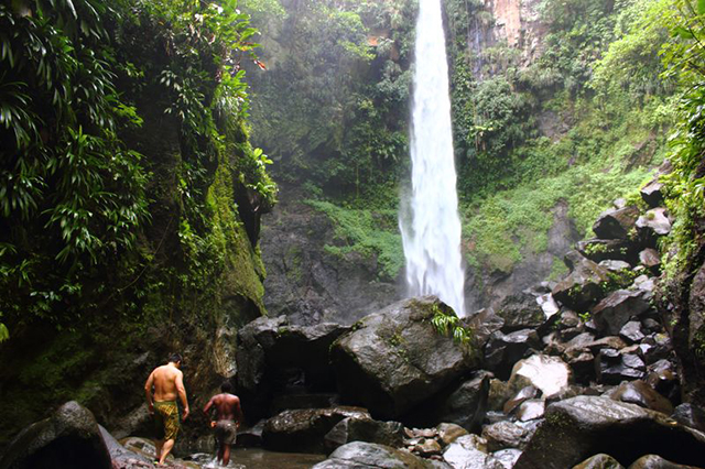Waterfall hike - Jungle Bay Dominica - Dominica Resort