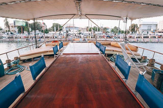 Sun deck - MSY Elegante - Djibouti Live Aboards