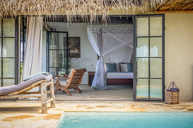 Interior - Seafront Family Villas - The Manta Resort - Pemba Island Dive Resort