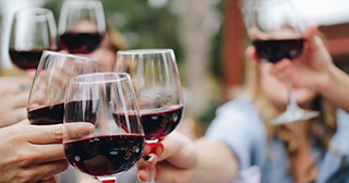 Dining at a restaurant - Turin Wine Tour