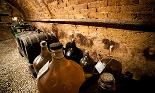 Tuscany winery inside