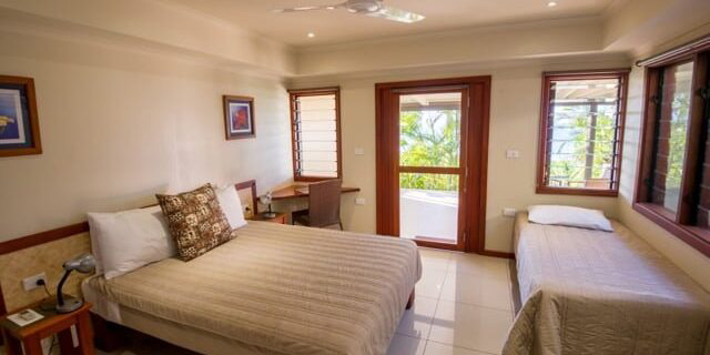 Bedroom - Ocean View Room - Volivoli Beach Resort - Fiji Dive Resort